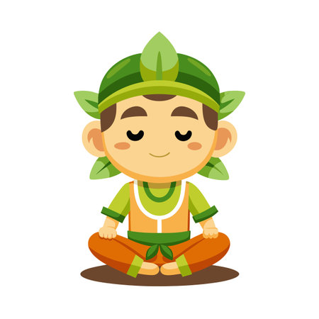 Beautiful Professional Cartoon Character Design Vector illustrationのイラスト素材