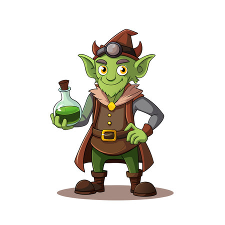 Beautiful Professional Cartoon Character Design Vector illustrationのイラスト素材
