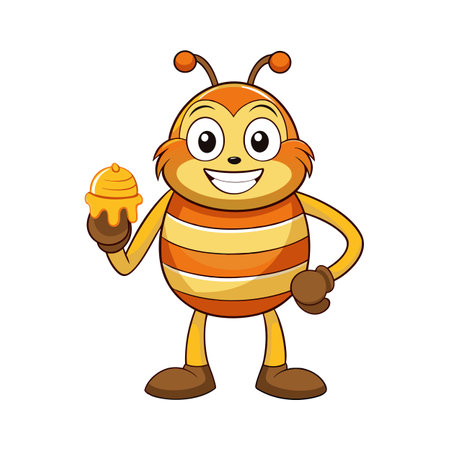 Beautiful Professional Cartoon Character Design Vector illustrationのイラスト素材