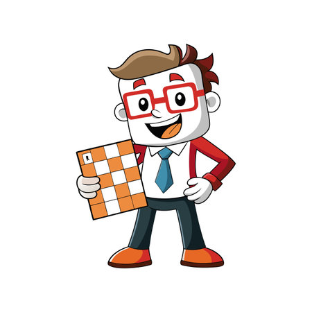 Beautiful Professional Cartoon Character Design Vector illustrationのイラスト素材