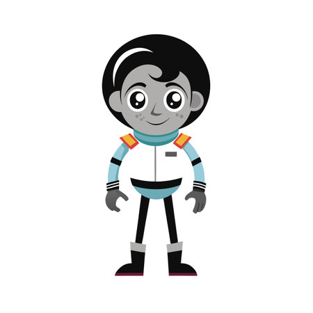 Beautiful Professional Cartoon Character Design Vector illustrationのイラスト素材