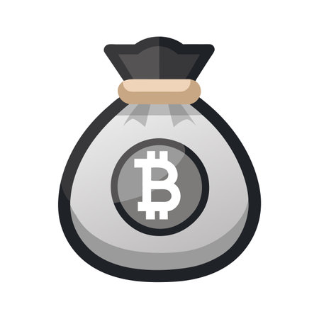 Beautiful flat style money bag icon vector illustrationのイラスト素材