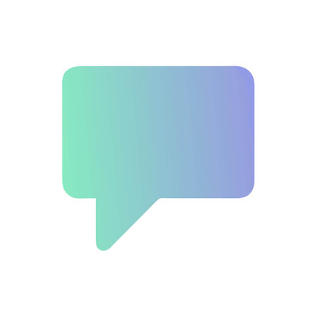 Beautiful speech bubble, message, chat, email contact icon vector for UI, websites, mobile...