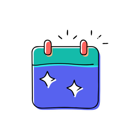 Calendar Icon Business and Finance Vector for UI Websites and Mobile Applicationsのイラスト素材