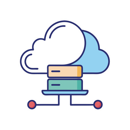 Cloud Computing Icon Technology and Device Vector for UI Websites and Mobile Applications