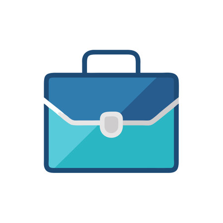 Briefcase Icon Business and Finance Vector for UI Websites and Mobile Applicationsのイラスト素材
