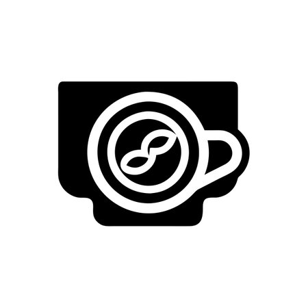 Coffee Cup Icon Food and Beverage Vector for UI Websites and Mobile Applicationsのイラスト素材