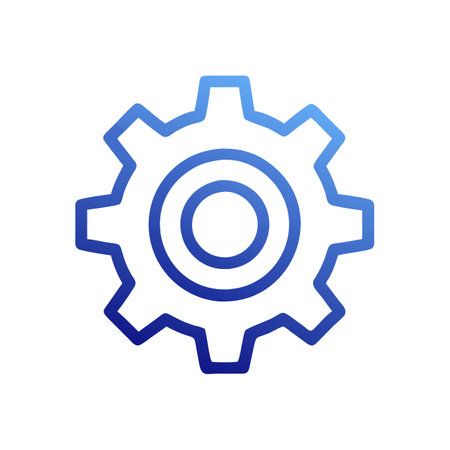 Setting Gear Icon Technology and User Interface Vector for UI Websites and Mobile Applicationsのイラスト素材