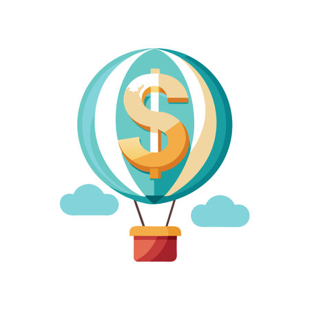 Flat Money and Finance Icon vector illustration for UI websites and mobile applicationsのイラスト素材