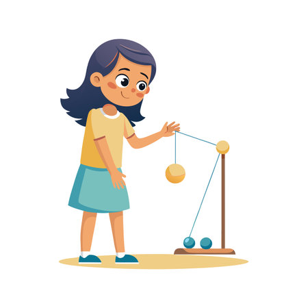 Children's Learning and Entertaining Cartoon Character Vector Illustration for Education and Mediaのイラスト素材