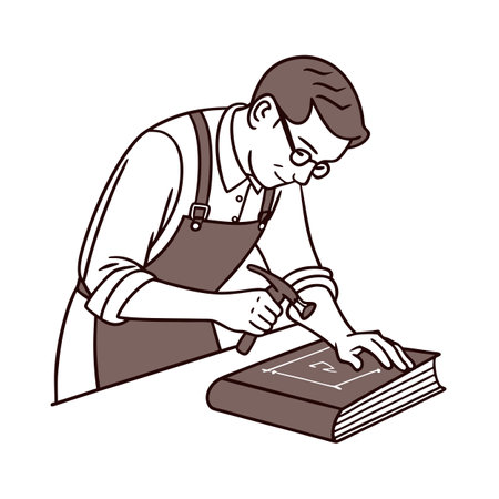 Activity of a men in daily life and office or workplace cartoon character vector illustrationのイラスト素材