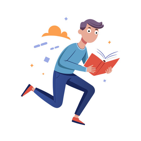 Activity of a men in daily life and office or workplace cartoon character vector illustrationのイラスト素材