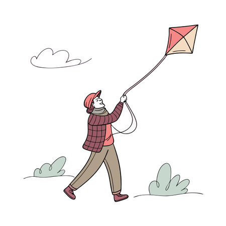 Activity of a men in daily life and office or workplace cartoon character vector illustrationのイラスト素材