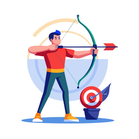 Activity of a men in daily life and office or workplace cartoon character vector illustrationのイラスト素材