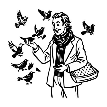 Activity of a men in daily life and office or workplace cartoon character vector illustrationのイラスト素材