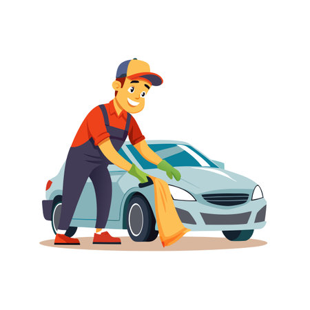 Activity of a men in daily life and office or workplace cartoon character vector illustrationのイラスト素材