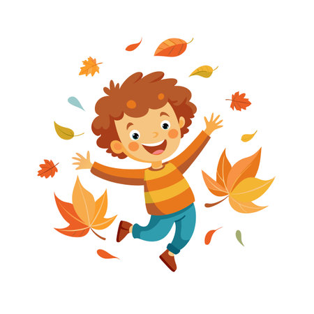Children's Learning and Entertaining Cartoon Character Vector Illustration for Education and Mediaのイラスト素材