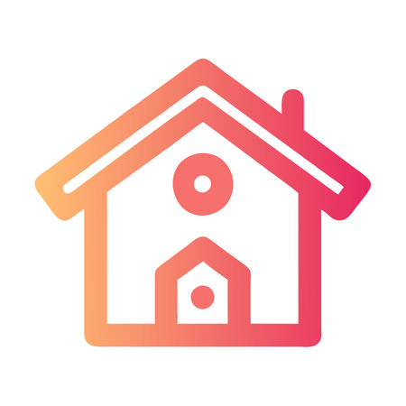Home Icon Vector Illustration for User Interface Websites Documents and Mobile Applicationsのイラスト素材