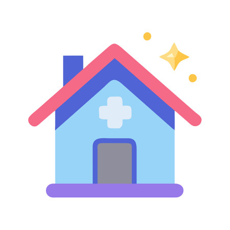 Home Icon Vector Illustration for User Interface Websites Documents and Mobile Applicationsのイラスト素材
