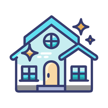 Home Icon Vector Illustration for User Interface Websites Documents and Mobile Applicationsのイラスト素材