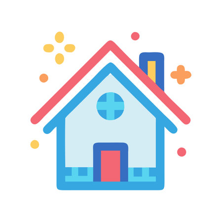 Home Icon Vector Illustration for User Interface Websites Documents and Mobile Applicationsのイラスト素材