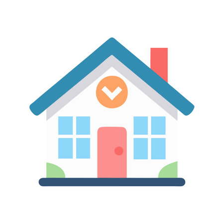 Home Icon Vector Illustration for User Interface Websites Documents and Mobile Applicationsのイラスト素材