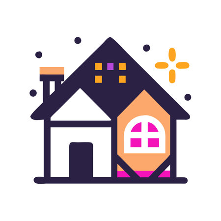 Home Icon Vector Illustration for User Interface Websites Documents and Mobile Applicationsのイラスト素材