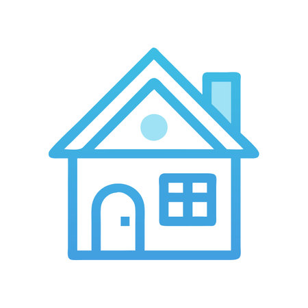 Home Icon Vector Illustration for User Interface Websites Documents and Mobile Applicationsのイラスト素材