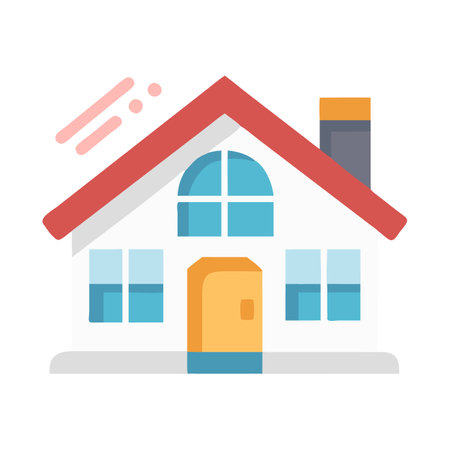 Home Icon Vector Illustration for User Interface Websites Documents and Mobile Applicationsのイラスト素材