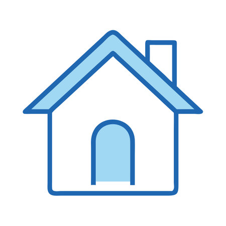 Home Icon Vector Illustration for User Interface Websites Documents and Mobile Applicationsのイラスト素材