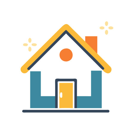 Home Icon Vector Illustration for User Interface Websites Documents and Mobile Applicationsのイラスト素材