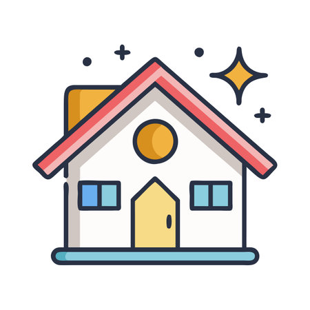 Home Icon Vector Illustration for User Interface Websites Documents and Mobile Applicationsのイラスト素材