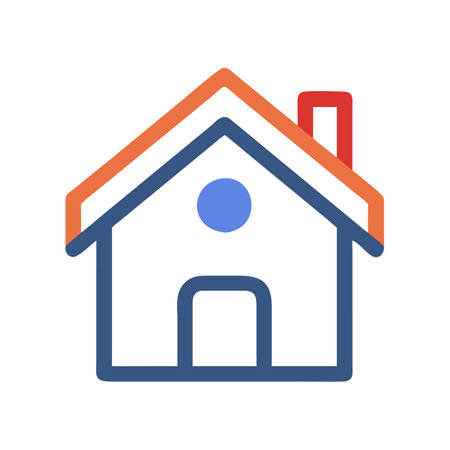 Home Icon Vector Illustration for User Interface Websites Documents and Mobile Applicationsのイラスト素材