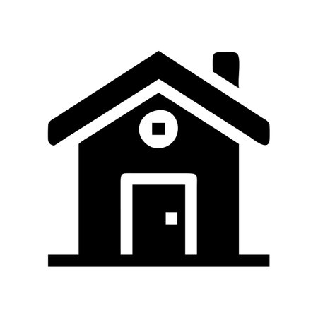 Home Icon Vector Illustration for User Interface Websites Documents and Mobile Applicationsのイラスト素材