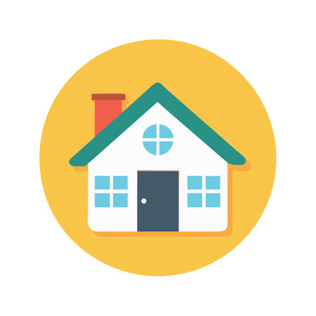 Home Icon Vector Illustration for User Interface Websites Documents and Mobile Applicationsのイラスト素材