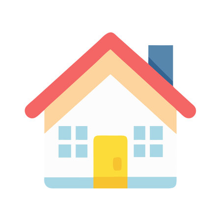 Home Icon Vector Illustration for User Interface Websites Documents and Mobile Applicationsのイラスト素材