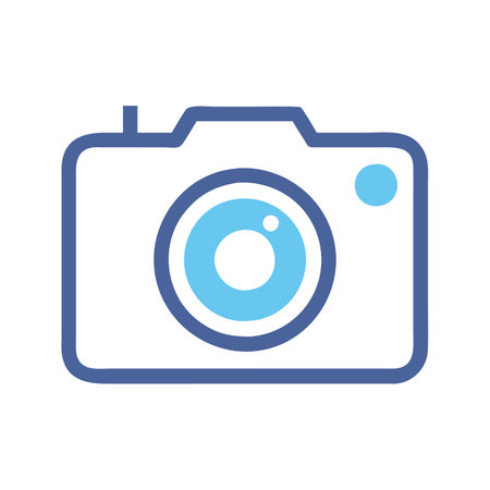 Camera Icon Vector Illustration for User Interface Websites Documents and Mobile Applicationsのイラスト素材