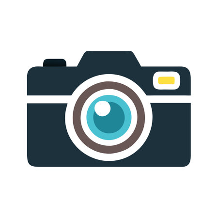 Camera Icon Vector Illustration for User Interface Websites Documents and Mobile Applicationsのイラスト素材