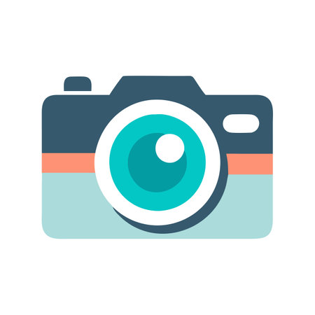 Camera Icon Vector Illustration for User Interface Websites Documents and Mobile Applicationsのイラスト素材