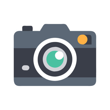 Camera Icon Vector Illustration for User Interface Websites Documents and Mobile Applicationsのイラスト素材