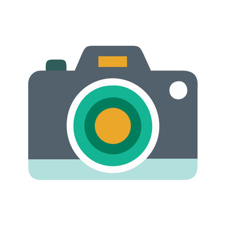 Camera Icon Vector Illustration for User Interface Websites Documents and Mobile Applicationsのイラスト素材