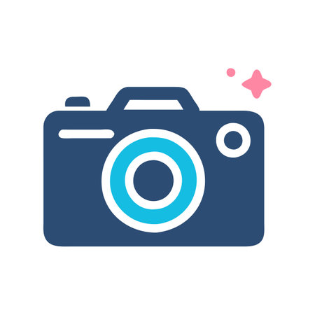 Camera Icon Vector Illustration for User Interface Websites Documents and Mobile Applicationsのイラスト素材