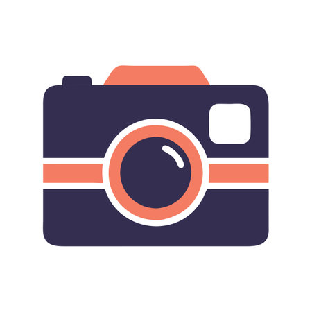 Camera Icon Vector Illustration for User Interface Websites Documents and Mobile Applicationsのイラスト素材
