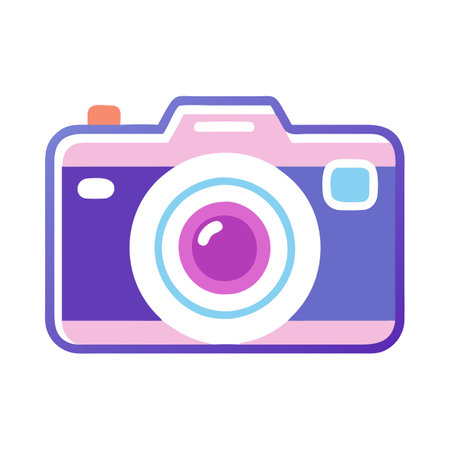 Camera Icon Vector Illustration for User Interface Websites Documents and Mobile Applicationsのイラスト素材