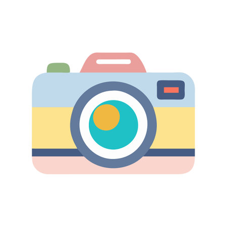 Camera Icon Vector Illustration for User Interface Websites Documents and Mobile Applicationsのイラスト素材