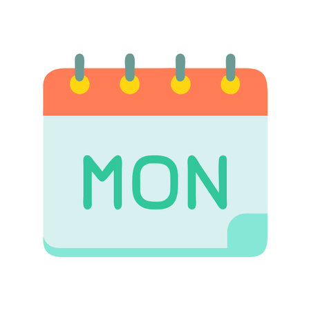 Flat style Calendar Icon vector illustration for User Interface documents websites and mobile applicationsのイラスト素材