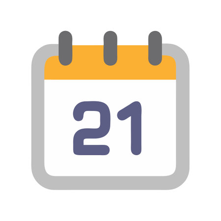 Flat style Calendar Icon vector illustration for User Interface documents websites and mobile applicationsのイラスト素材