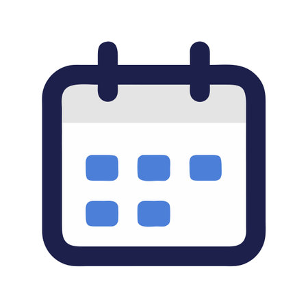 Flat style Calendar Icon vector illustration for User Interface documents websites and mobile applicationsのイラスト素材