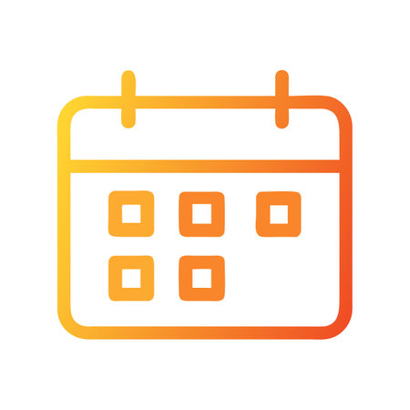 Flat style Calendar Icon vector illustration for User Interface documents websites and mobile applicationsのイラスト素材