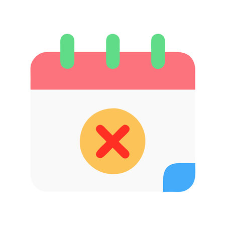Flat style Calendar Icon vector illustration for User Interface documents websites and mobile applicationsのイラスト素材